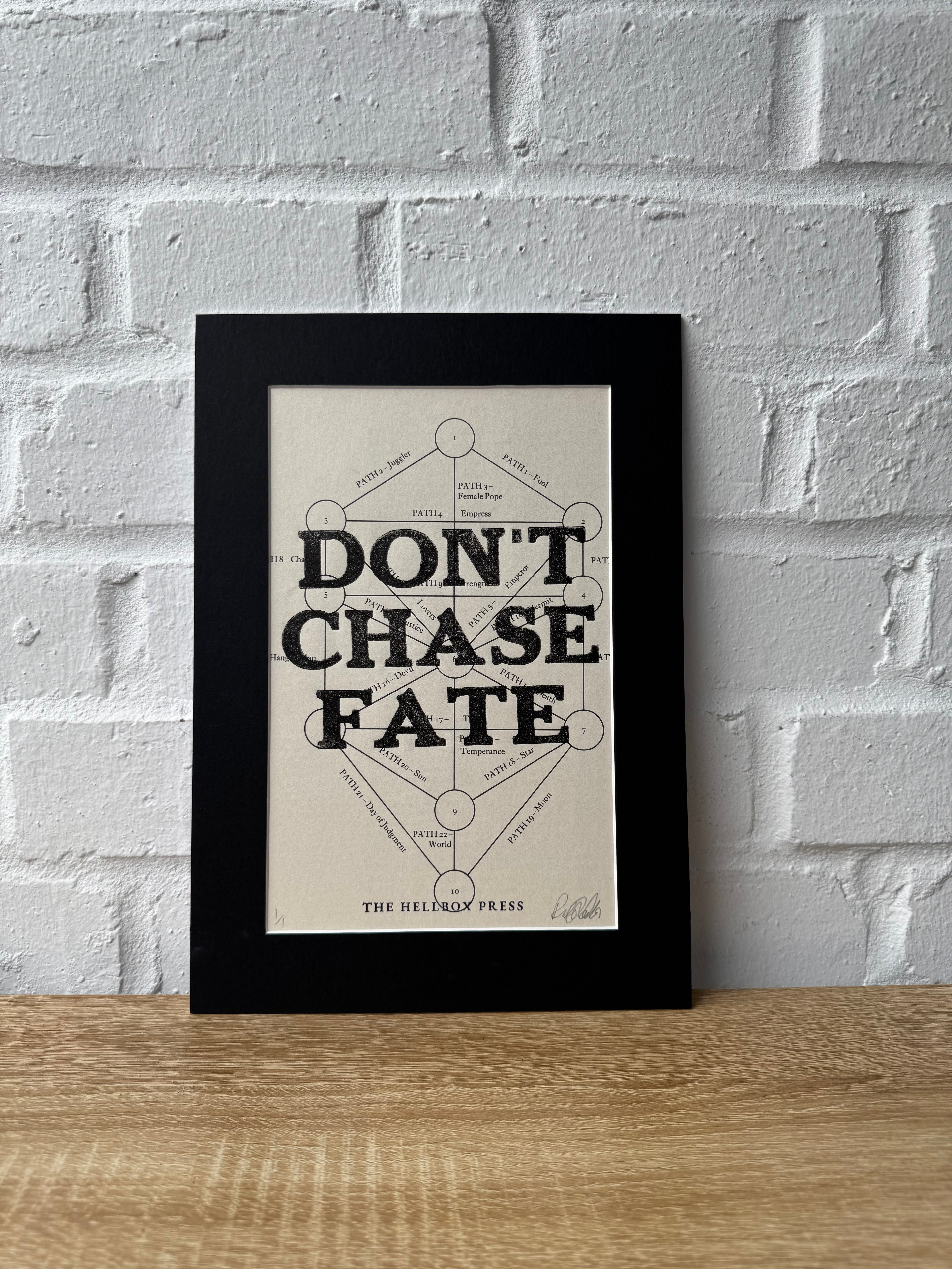 Don't Chase Fate | Tarot Collection