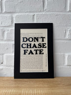 Don't Chase Fate | Tarot Collection