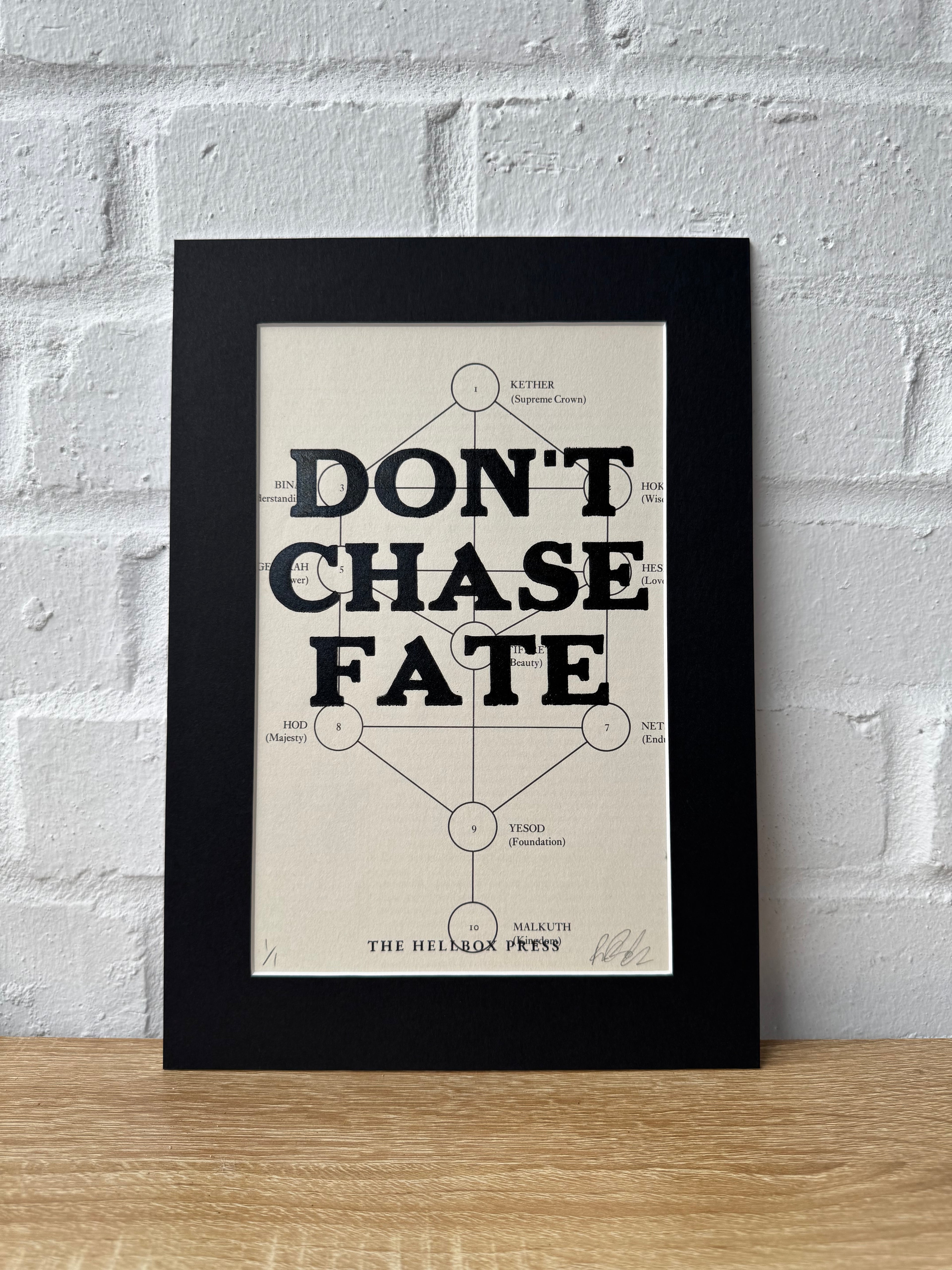 Don't Chase Fate | Tarot Collection