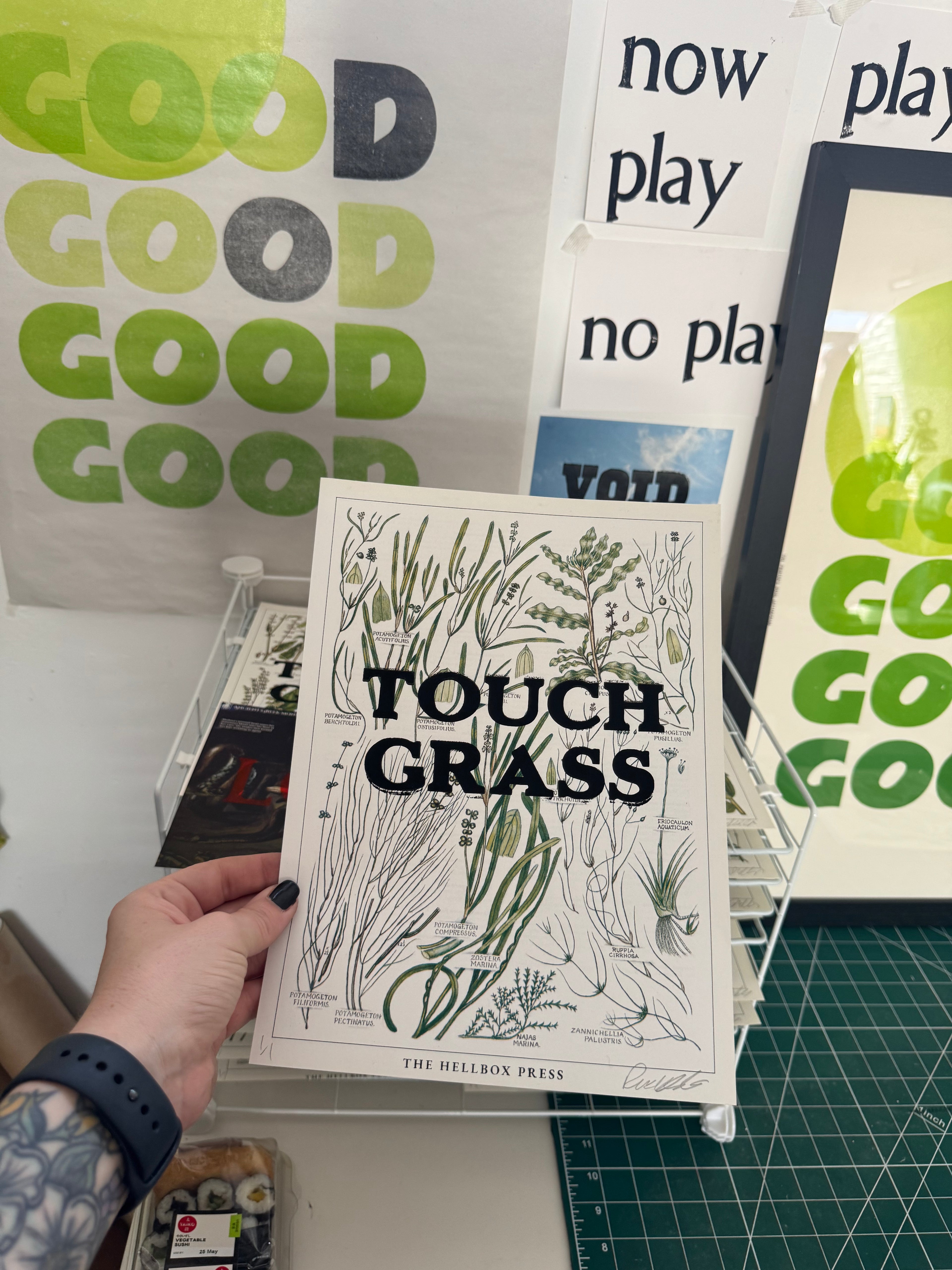 Touch Grass | New Concise British Floral Collection