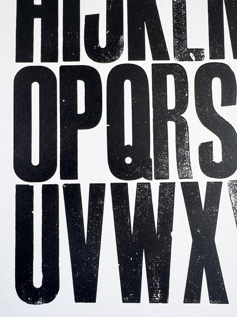A-Z: Stephenson Blake Type Sheet