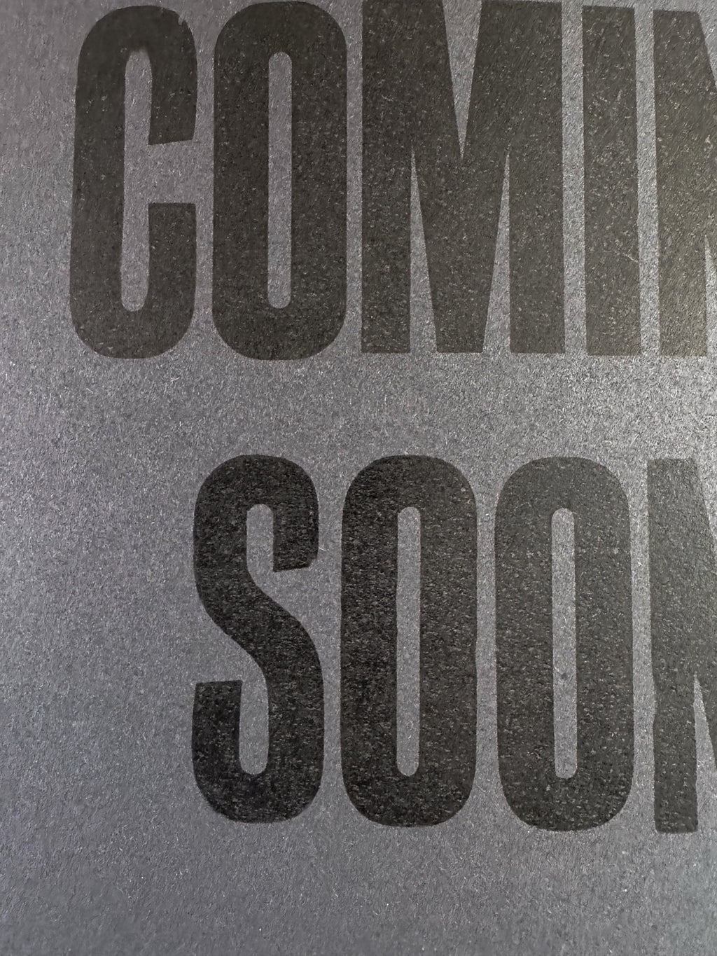 Coming Soon