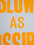 As Slow As Possible: Orange Square