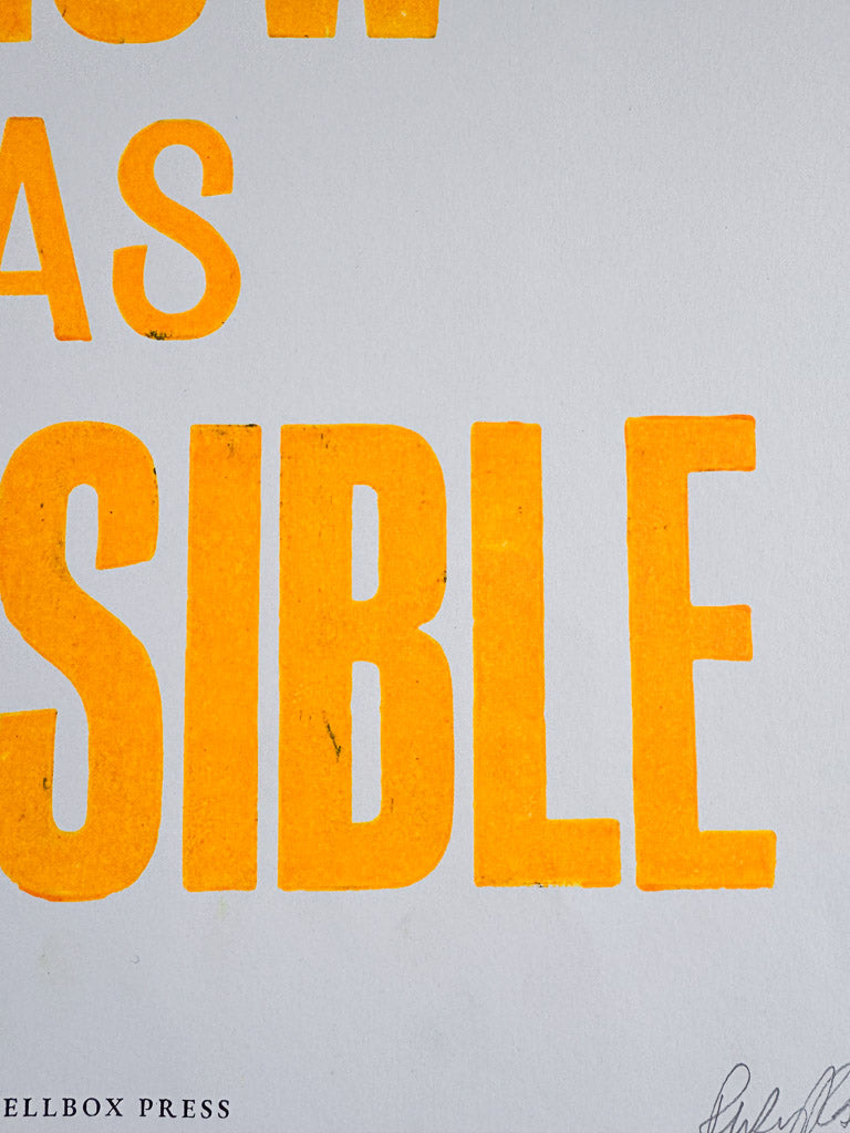 As Slow As Possible: Orange Square