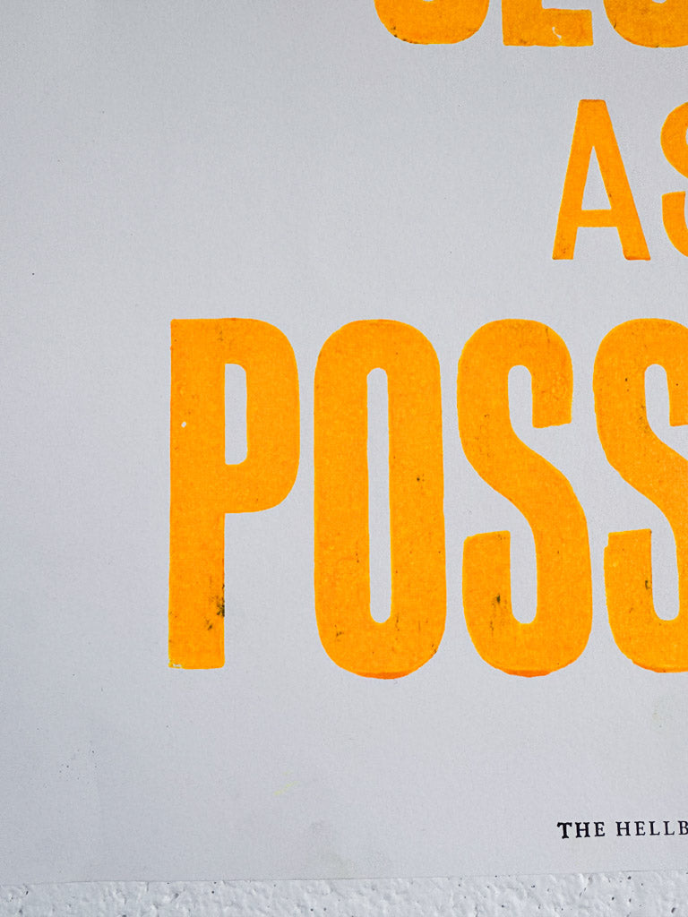 As Slow As Possible: Orange Square