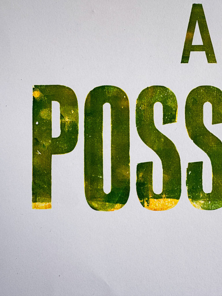As Slow As Possible: Yellow and Green