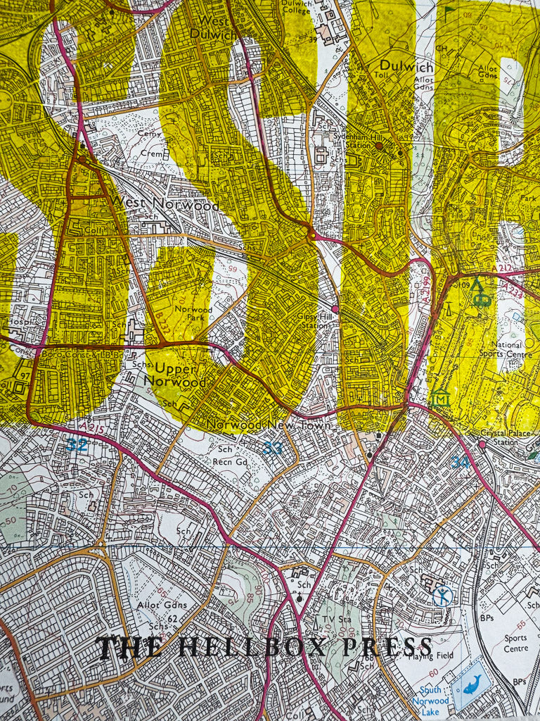 As Slow As Possible: Brixton Map