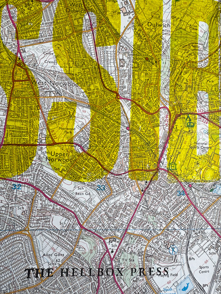 As Slow As Possible: Brixton Map