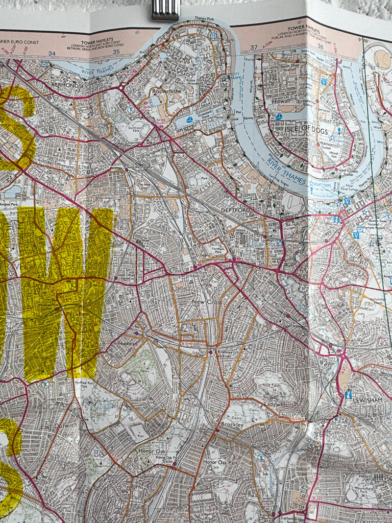 As Slow As Possible: Brixton Map