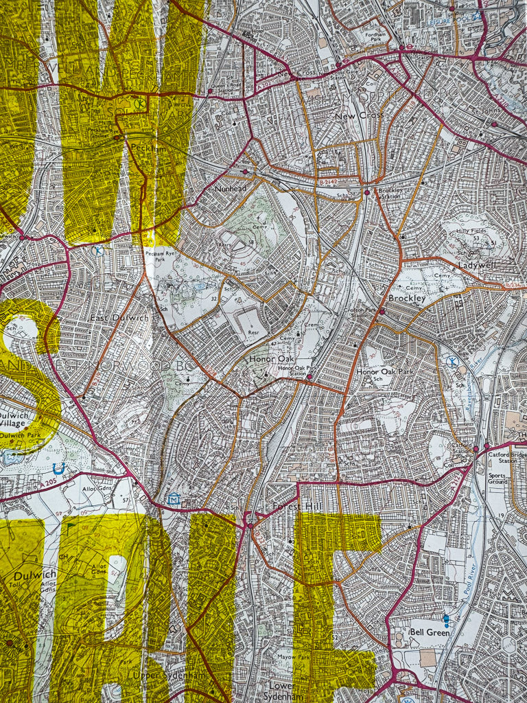 As Slow As Possible: Brixton Map