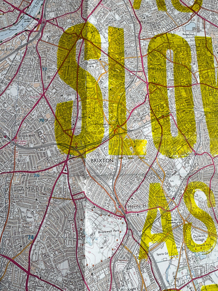 As Slow As Possible: Brixton Map