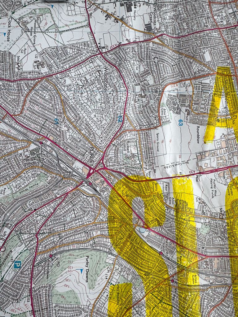 As Slow As Possible: Croydon Map